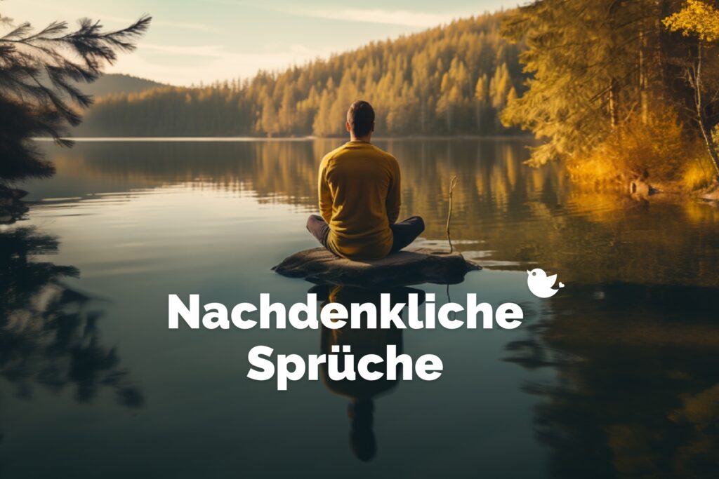 Die 100 schönsten Sprüche & Zitate zum Nachdenken