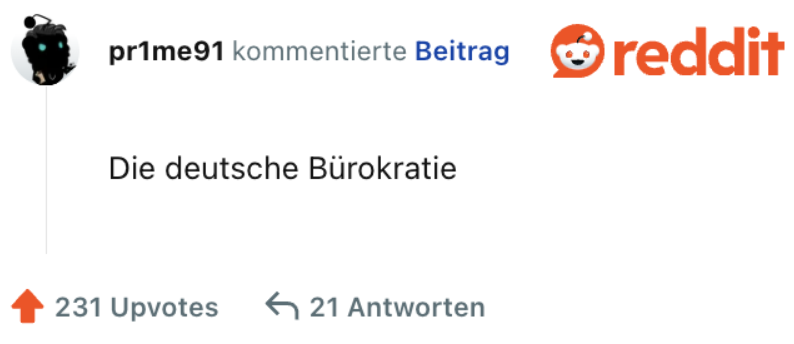 Die deutsche Bürokratie