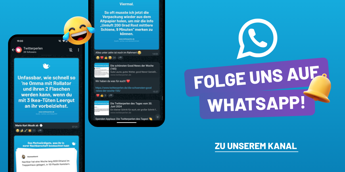 Abonniere unseren WhatsApp-Kanal