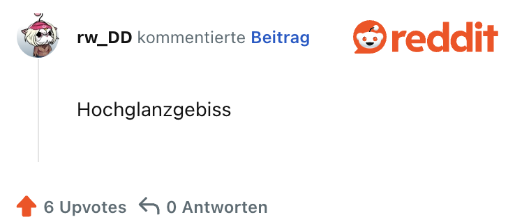 Hochglanzgebiss