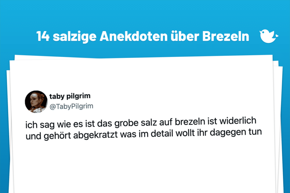 ich sag wie es ist das grobe salz auf brezeln ist widerlich und gehört abgekratzt was im detail wollt ihr dagegen tun
