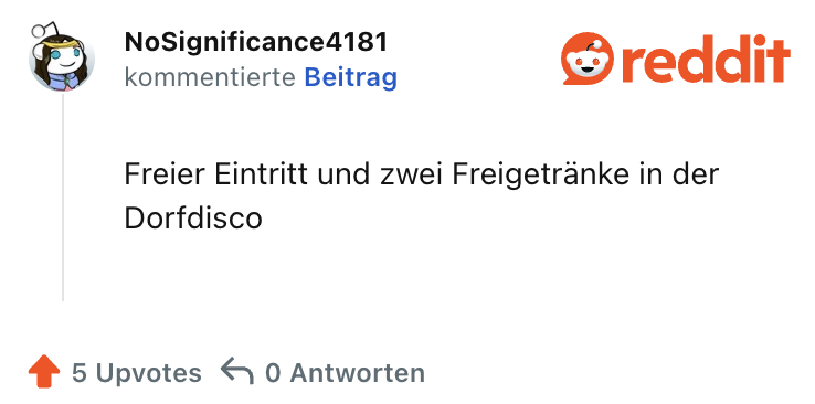 Freier Eintritt und zwei Freigetränke in der Dorfdisco