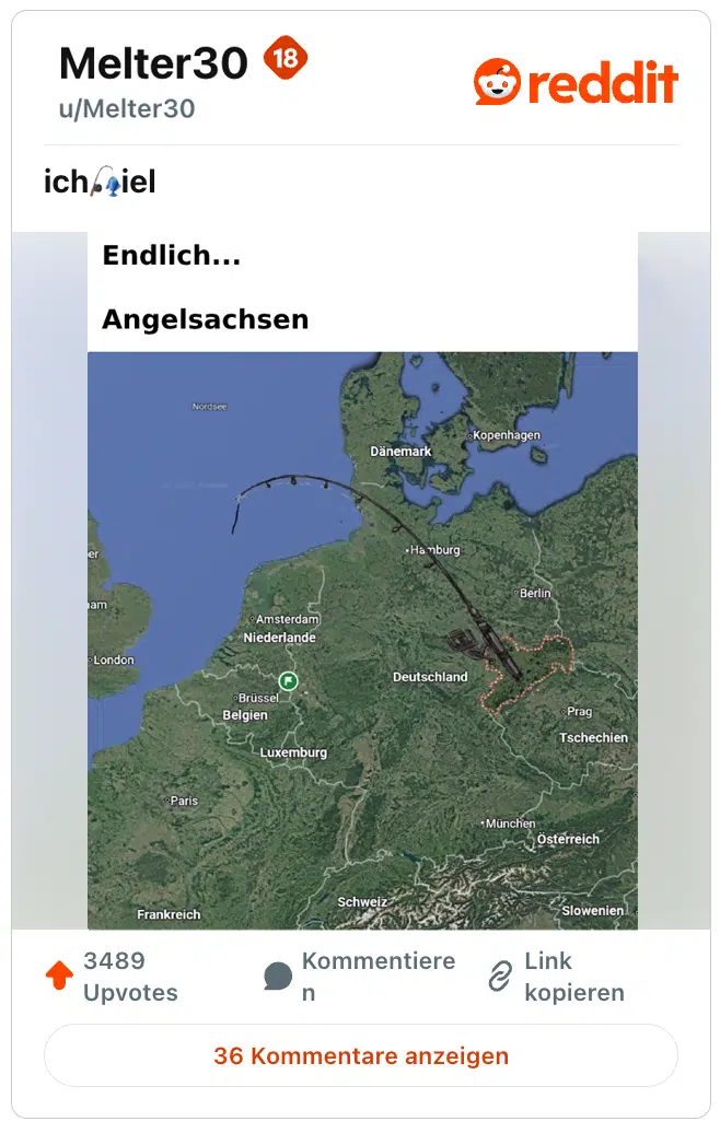 Endlich ... Angelsachsen