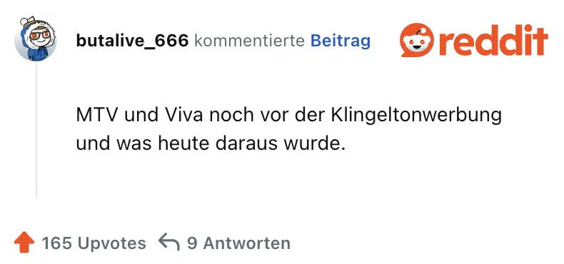 MTV und Viva noch vor der Klingeltonwerbung und was heute daraus wurde.