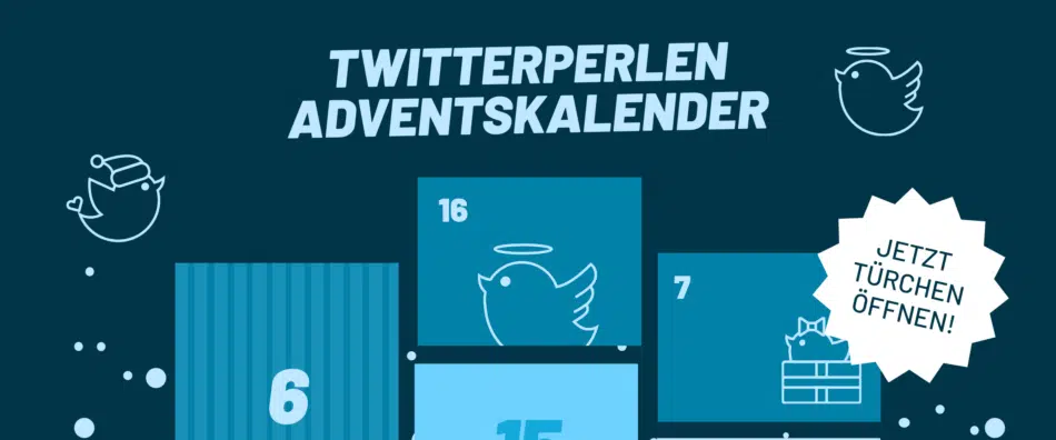 Twitterperlen-Adventskalender 2024 – Jetzt Türchen öffnen!