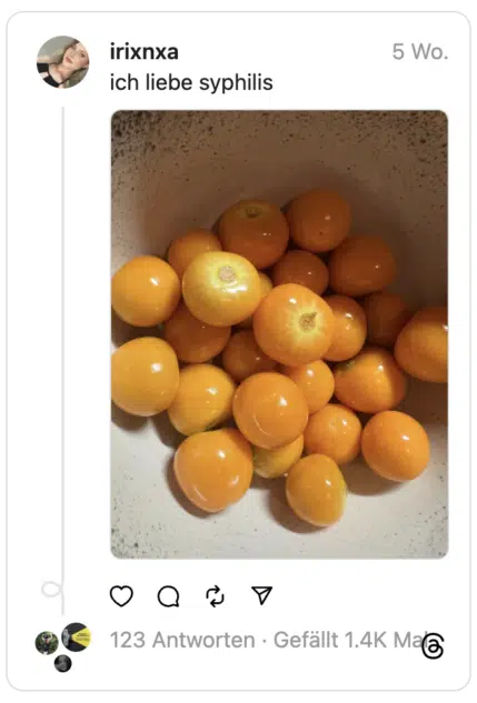 https://www.threads.net/@irixnxa/post/DBbLYmJtBd6?xmt=AQGzmDR7cELZp7QpQXhBz8Z3EU8rhILYAbHr4LVEj9PyTGs