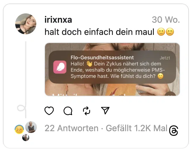 halt doch einfach dein maul 🙂🙂