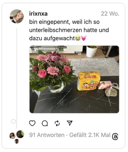 bin eingepennt, weil ich so unterleibschmerzen hatte und dazu aufgewacht😭💓