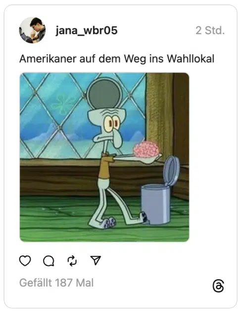 Amerikaner auf dem Weg ins Wahllokal
