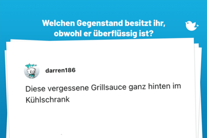 Diese vergessene Grillsauce ganz hinten im Kühlschrank