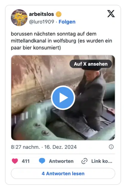 borussen nächsten sonntag auf dem mittellandkanal in wolfsburg (es wurden ein paar bier konsumiert)