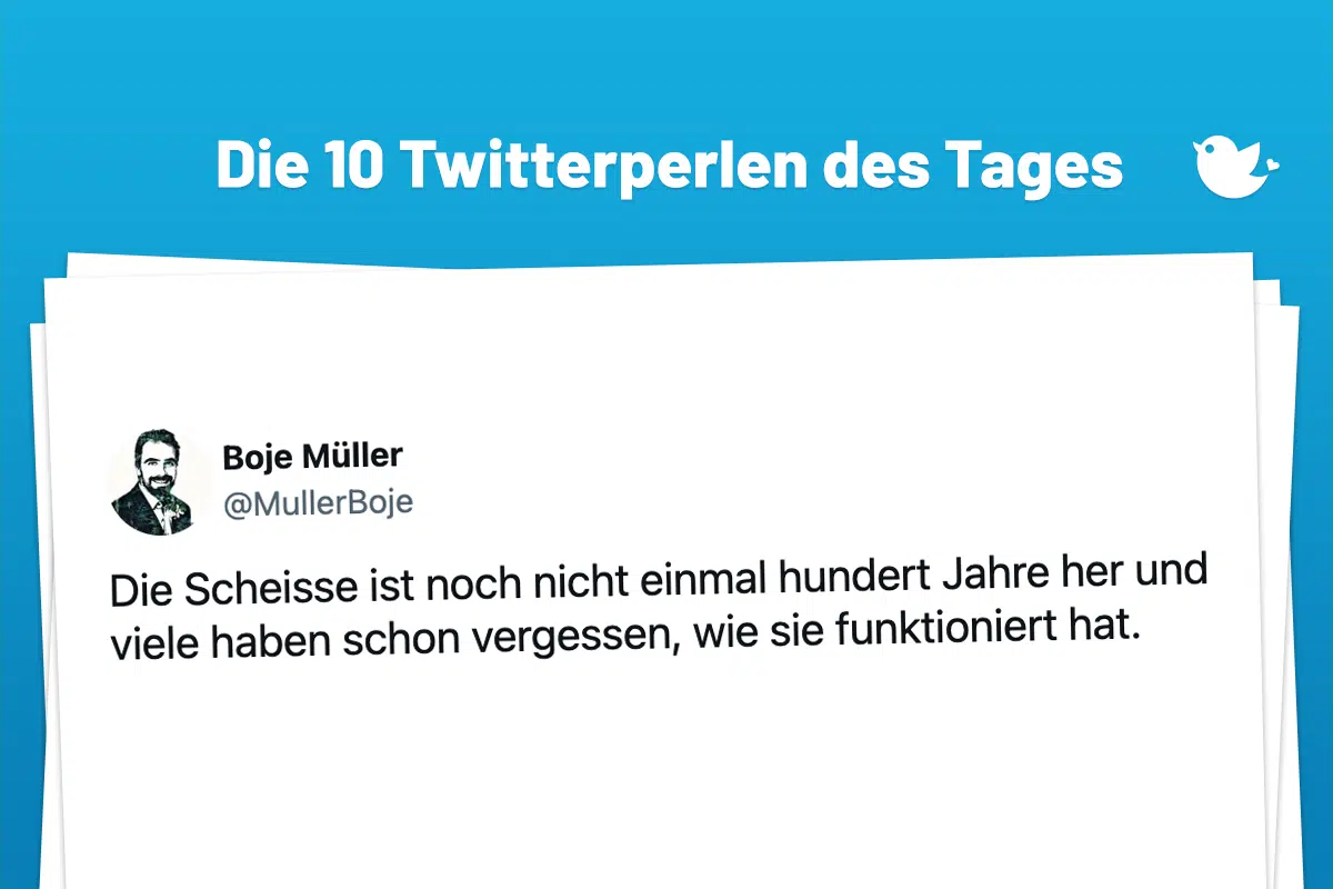 Die Scheisse ist noch nicht einmal hundert Jahre her und viele haben schon vergessen, wie sie funktioniert hat.