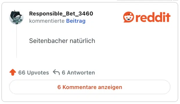 Seitenbacher natürlich