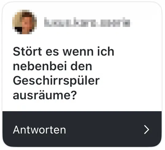 stört es sie wenn ich den geschirrspüler ausräume