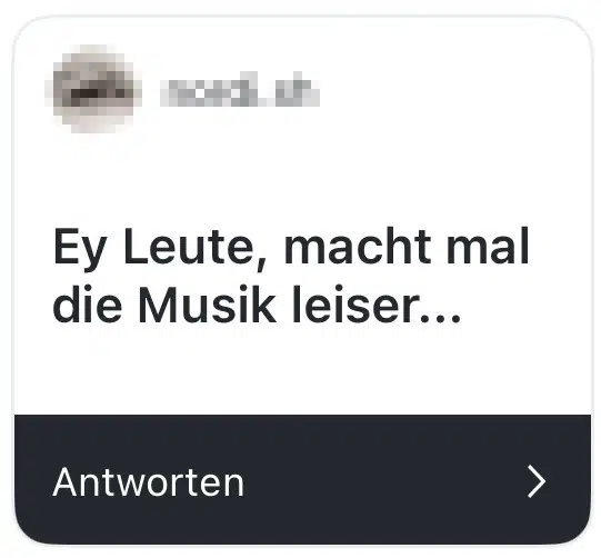 ey leute macht mal die musik leiser