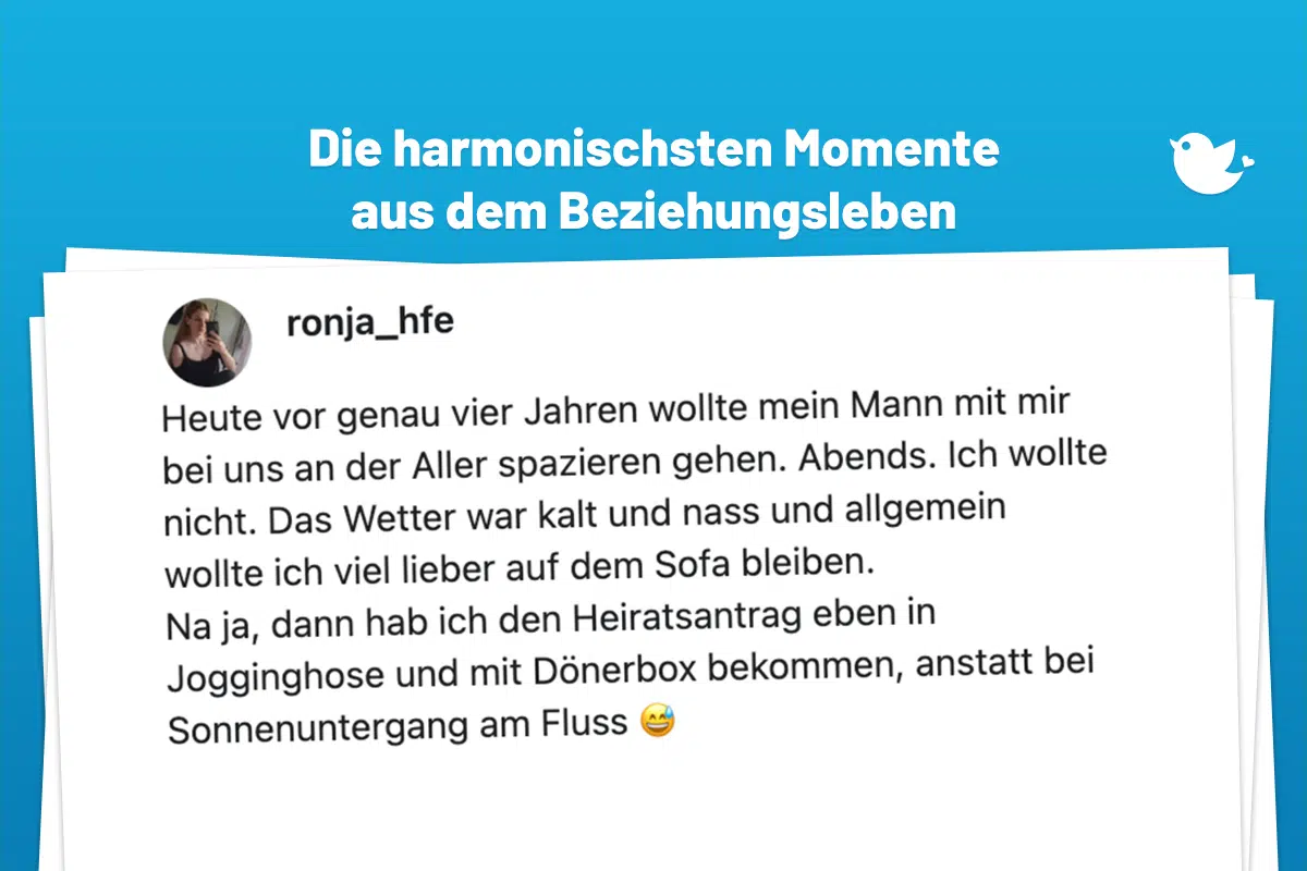 Die harmonischsten Posts aus dem Beziehungsleben