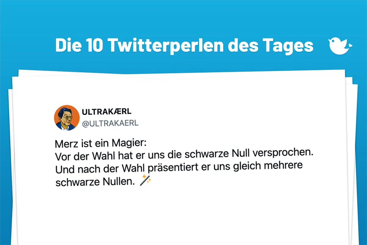 Merz ist ein Magier: Vor der Wahl hat er uns die schwarze Null versprochen. Und nach der Wahl präsentiert er uns gleich mehrere schwarze Nullen.