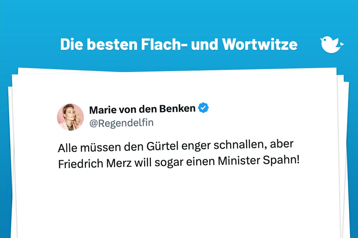 Alle müssen den Gürtel enger schnallen, aber Friedrich Merz will sogar einen Minister Spahn!