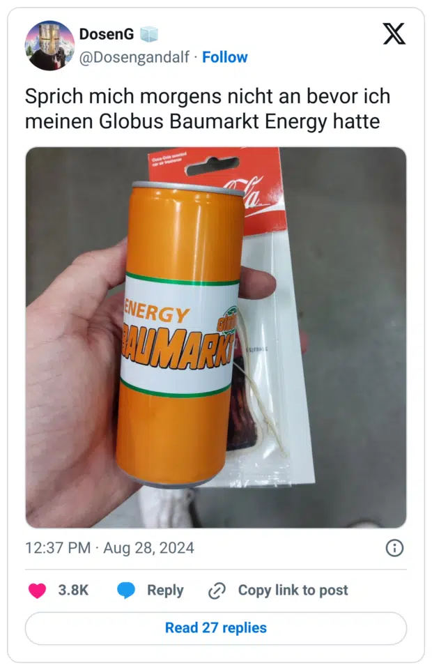Lampenabteilung im Baumarkt