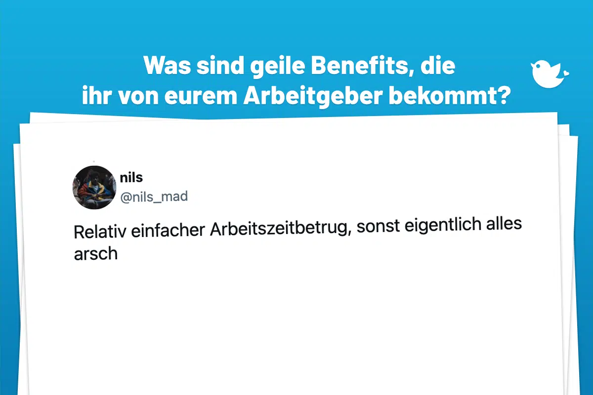 Relativ einfacher Arbeitszeitbetrug, sonst eigentlich alles arsch
