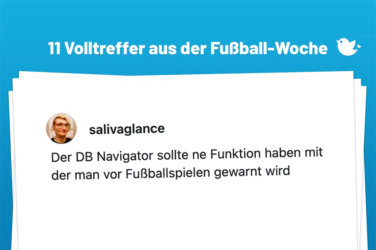 Der DB Navigator sollte ne Funktion haben mit der man vor Fußballspielen gewarnt wird