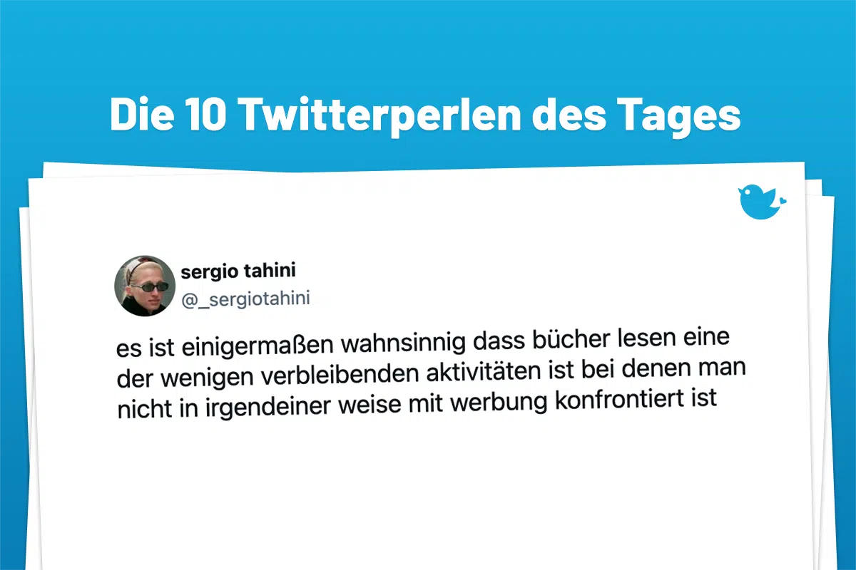 es ist einigermaßen wahnsinnig dass bücher lesen eine der wenigen verbleibenden aktivitäten ist bei denen man nicht in irgendeiner weise mit werbung konfrontiert is