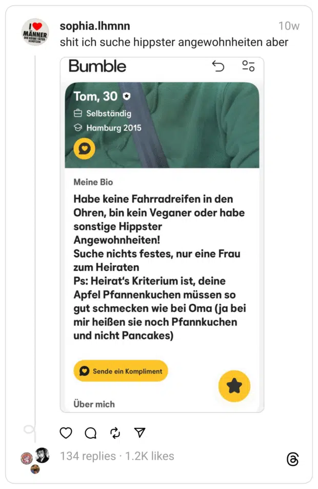 shit ich suche hippster angewohnheiten aber 