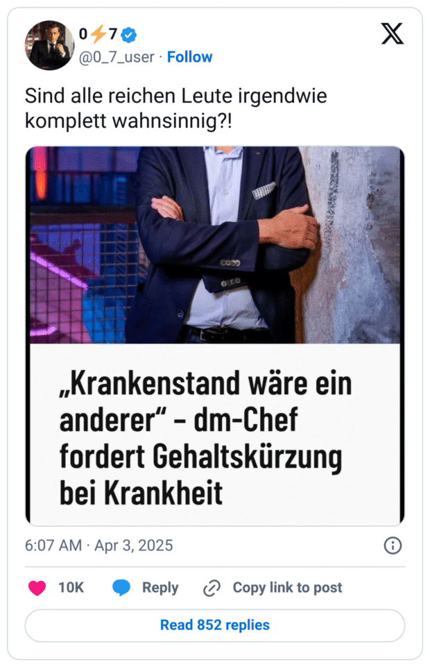 Sind alle reichen Leute irgendwie komplett wahnsinnig?!