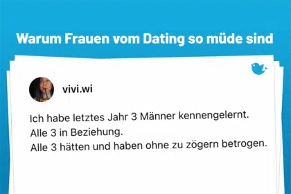 Ich habe letztes Jahr 3 Männer kennengelernt. Alle 3 in Beziehung. Alle 3 hätten und haben ohne zu zögern betrogen.