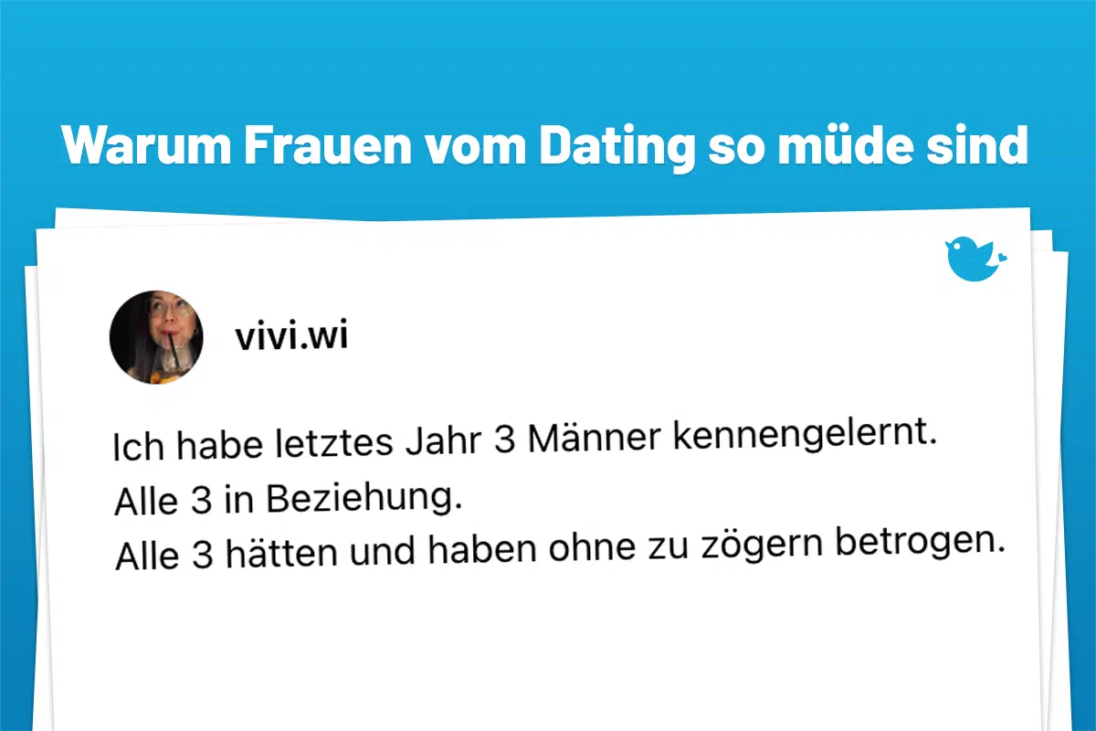 Ich habe letztes Jahr 3 Männer kennengelernt. Alle 3 in Beziehung. Alle 3 hätten und haben ohne zu zögern betrogen.