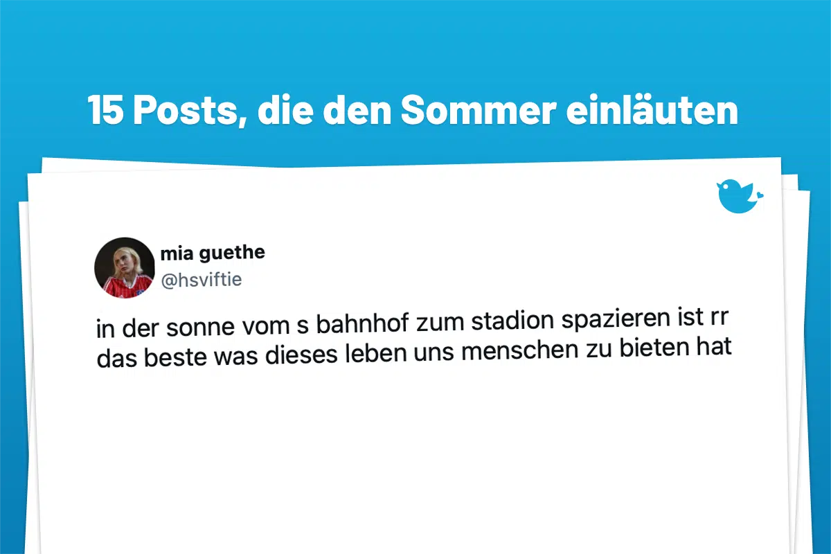 in der sonne vom s bahnhof zum stadion spazieren ist rr das beste was dieses leben uns menschen zu bieten hat