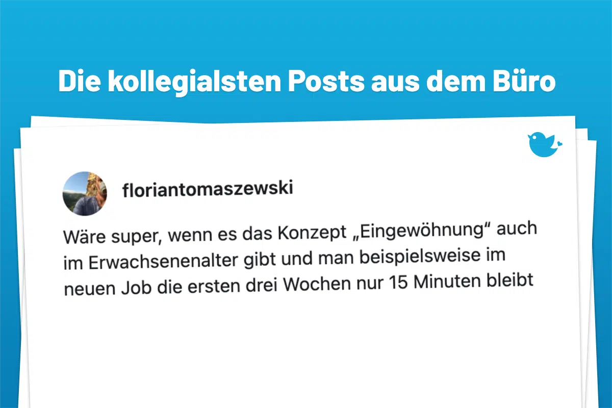 Die kollegialsten Posts aus dem Büro