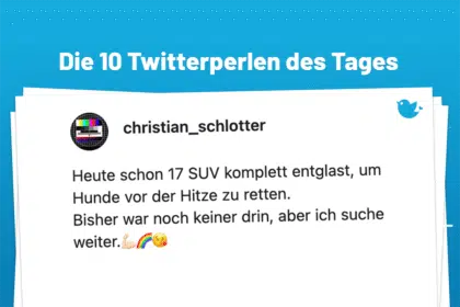 Heute schon 17 SUV komplett entglast, um Hunde vor der Hitze zu retten. Bisher war noch keiner drin, aber ich suche weiter.