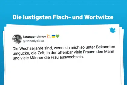Wechseljahre sind, wenn ich mich so unter Bekannten umgucke, die Zeit, in der offenbar viele Frauen den Mann und viele Männer die Frau auswechseln.