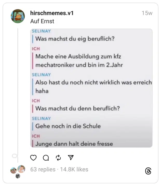 Auf Ernst
