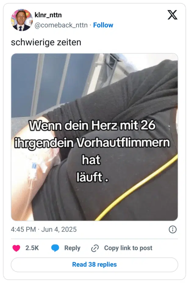 schwierige zeiten
