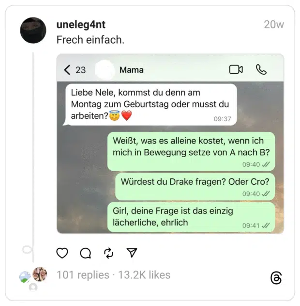 Frech einfach