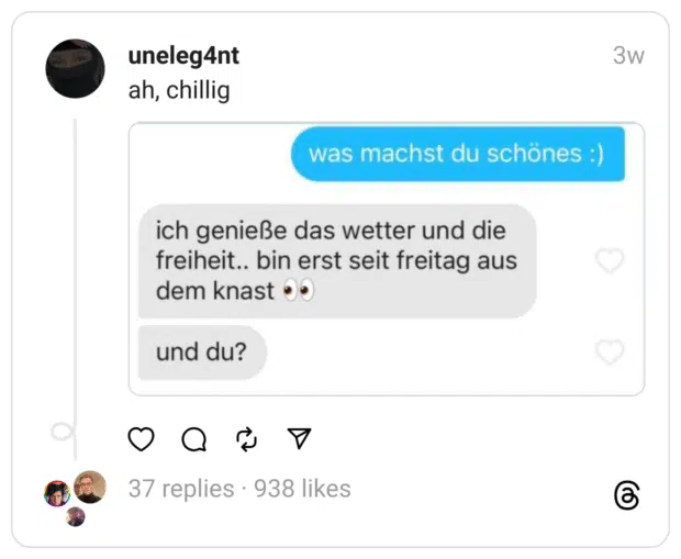 ah, chillig