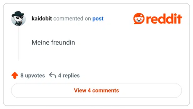 Meine freundin