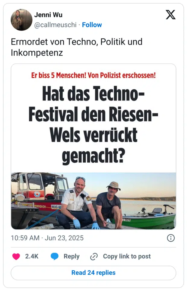 Ermordet von Techno, Politik und Inkompetenz