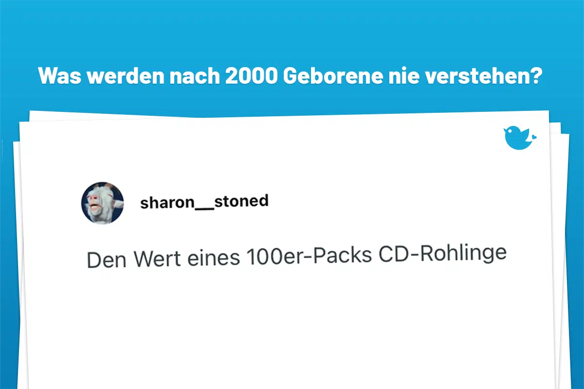 Den Wert eines 100er-Packs CD-Rohlinge