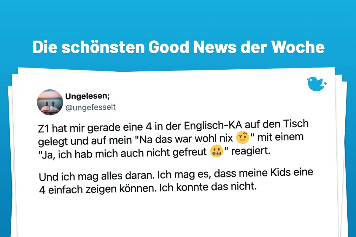 Die schönsten Good News der Woche (218)