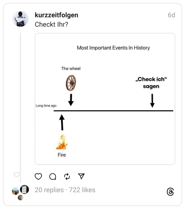Checkt Ihr?