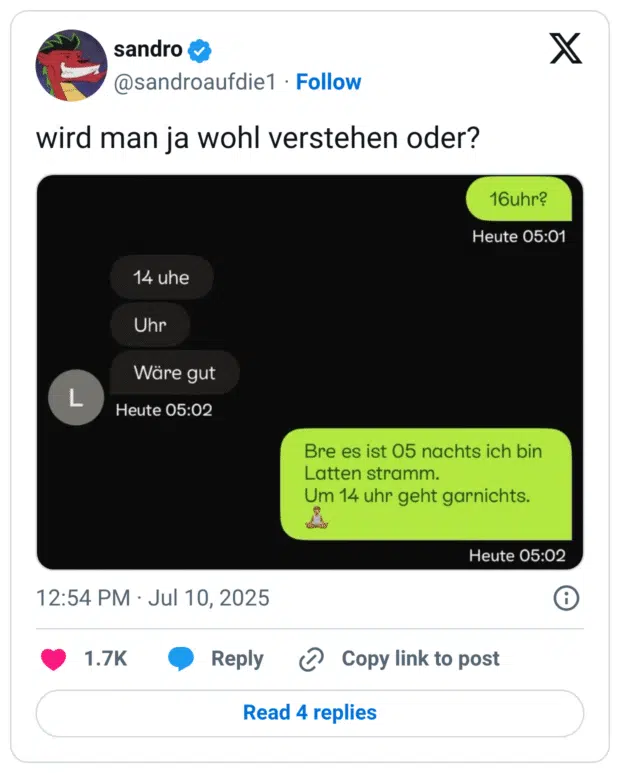 wird man ja wohl verstehen oder?
