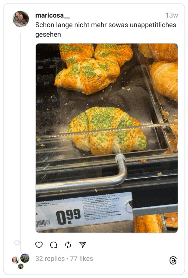 Schon lange nicht mehr sowas unappetitliches gesehen
