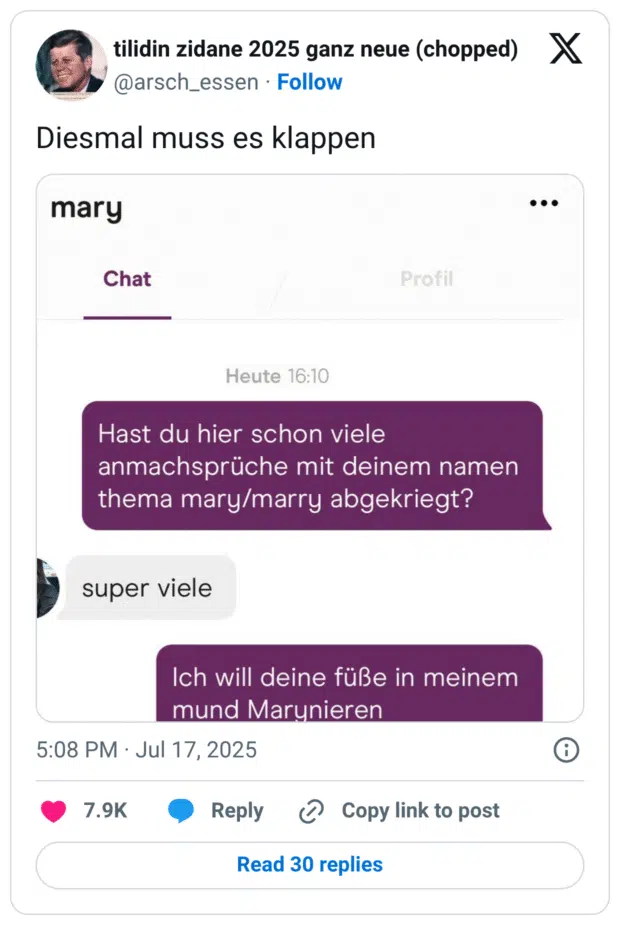Diesmal muss es klappen
