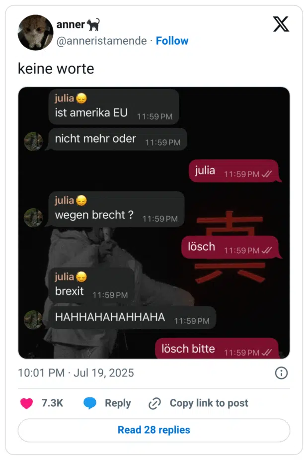 keine worte
