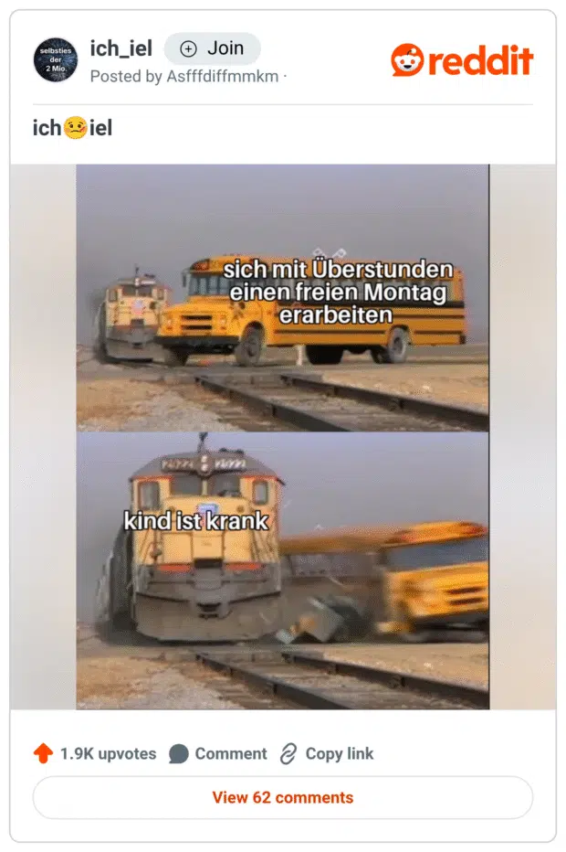 ch mit Überstunden einen freien Montag erarbeiten kind ist krank
