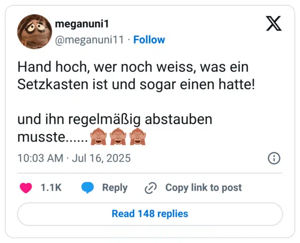 Hand hoch, wer noch weiss, was ein Setzkasten ist und sogar einen hatte!

und ihn regelmäßig abstauben musste......🙈🙈🙈