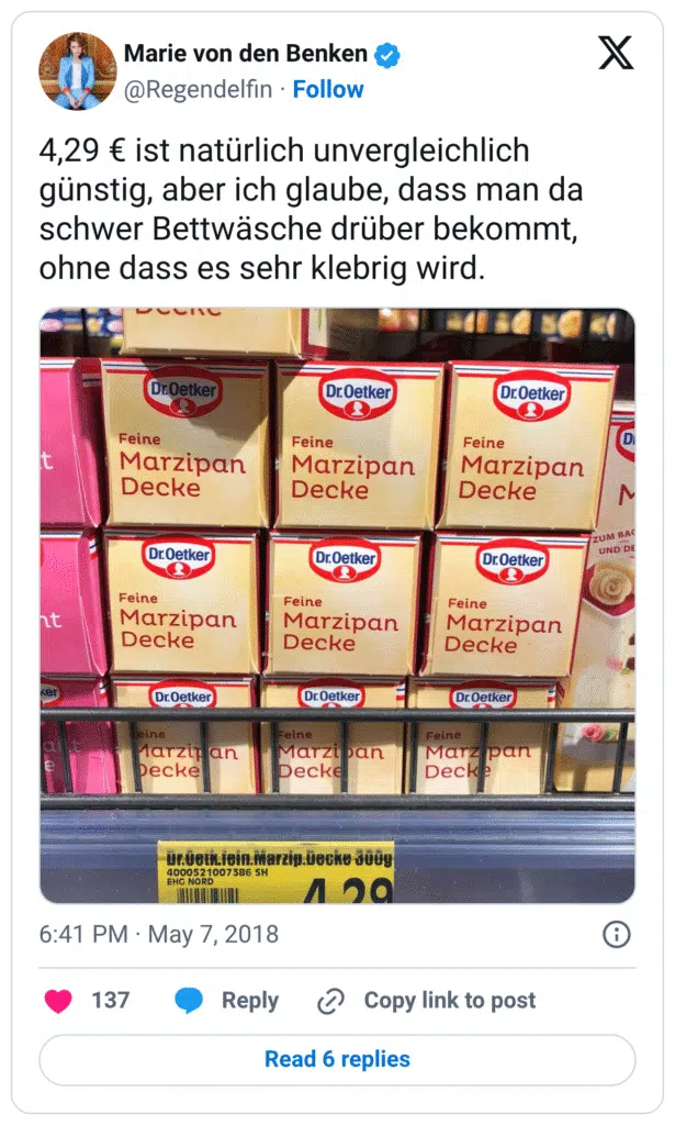 4,29 € ist natürlich unvergleichlich günstig, aber ich glaube, dass man da schwer Bettwäsche drüber bekommt, ohne dass es sehr klebrig wird.

